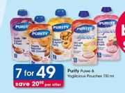 Purity Puree & Yogicious Pouches-7 x 110ml