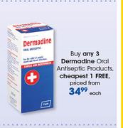 Dermadine Oral Antiseptic Products-Each