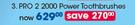 Oral-B Pro 2 2000 Power Toothbrushes-Each