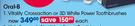 Oral-B Vitality Crossaction Or 3D White Power Toothbrushes-Each