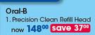 Oral-B Precision Clean Refill Head-Each