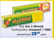 Miswak Toothpastes-Each
