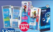 Oral-B Kids Frozen & Star Wars Power Toothbrushes-Each