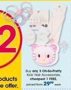 Oh So Pretty Kids Hair Accessories-Each