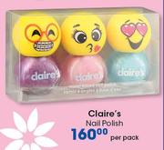 Claire's Nail Polish-Per Pack