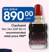Cacharel Yes I Am EDP-50ml Each