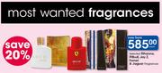 Rihanna Pitbull, Jay Z, Ferrari & Jaguar Fragrances-Each