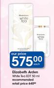 Elizabeth Arden White Tea EDT-50ml Each