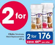 Clicks Trimshake Meal Replacements-2X450g