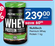 Nutritech Premium Whey Protein-1Kg Each