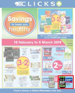 Clicks : Savings To Make You Smile (15 Feb - 5 March 2019), page 19