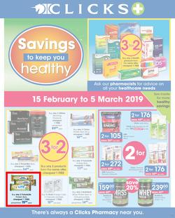 Clicks : Savings To Make You Smile (15 Feb - 5 March 2019), page 19
