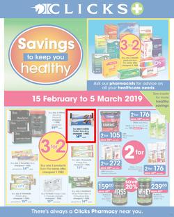 Clicks : Savings To Make You Smile (15 Feb - 5 March 2019), page 19