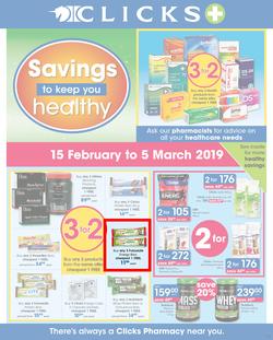 Clicks : Savings To Make You Smile (15 Feb - 5 March 2019), page 19
