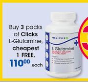 Clicks L-Glutamine-Each