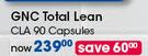 GNC Total Lean CLA Capsules-90's Per Pack