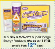 McNab's Supercharge Energy Products-Each