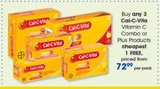 Cal-C-Vita Vitamin C Combo Or Plus Products-Per Pack