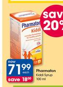 Pharmaton Kiddi Syrup-100ml Each