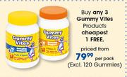Gummy Vites(Excl.120 Gummies) Products-Per Pack