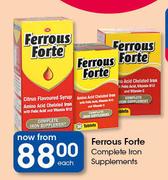 Ferrous Forte Complete Iron Supplements-Each