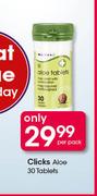 Clicks Aloe 30 Tablets-Per Pack