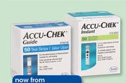 Accu-Chek 50 Test Strips Guide-Per Pack