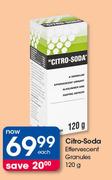 Citro Soda Effervescent Granules-120g Each