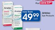 Artelac Eye Products-Each