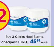 Clicks Heel Balms-Each