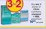 Clicks Condoms-Per Pack