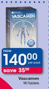 Vascamen 90 Tablets-Per Pack