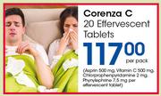 Corenza C 20 Effervesscent Tablets-Per Pack