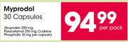 Myprodol 30 Capsules-Per Pack