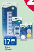 Clicks Pill Boxes-Each