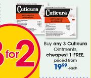 Cuticura Ointments-Each