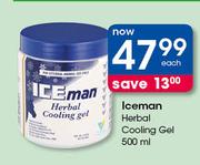 Iceman Herbal Cooling Gel-500ml