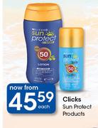 Clicks Sun Protect Products-Each