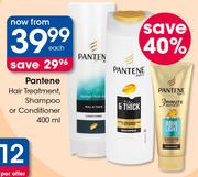 Pantene Hair Treatment, Shampoo Or Conditioner-400ml Each