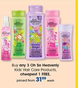 Oh So Heavenly Kids Hair Care Products-Each