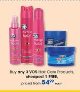  VO5 Hair Care Products-Each