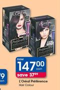 L'Oreal Preference Hair Colour-Each