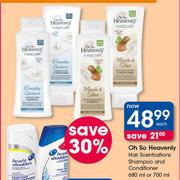 Oh So Heavenly Hair Scentastions Shampoo & Conditioner-680ml Or 700ml Each