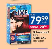 Schwarzkopf Live Colour XXL Hair Colour-Each