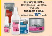 Clicks Hair Rescue Hair Care Products-Each