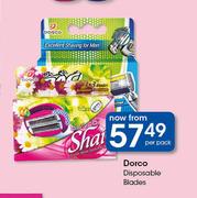 Dorco Disposable Blades-Per Pack