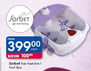 Sorbet Fab Feet 8 In 1 Foot Spa