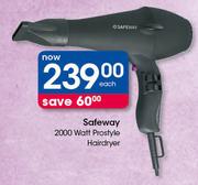 Safeway 2000 Watts Prostyle Hairdryer
