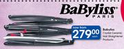 Babyliss Crystal Ceramic Hair Straightener Products-Each