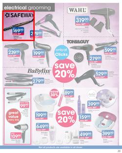 Clicks : Savings To Make You Smile (15 Feb - 5 March 2019), page 35